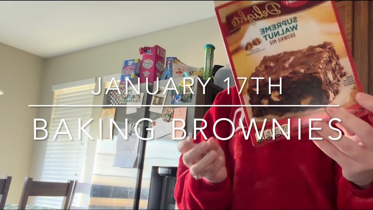Baking Brownies