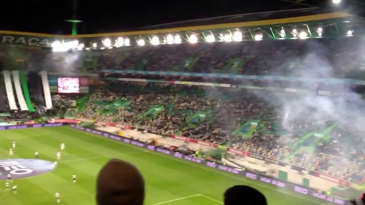 Hino do Sporting vs FCP 02/03/2013