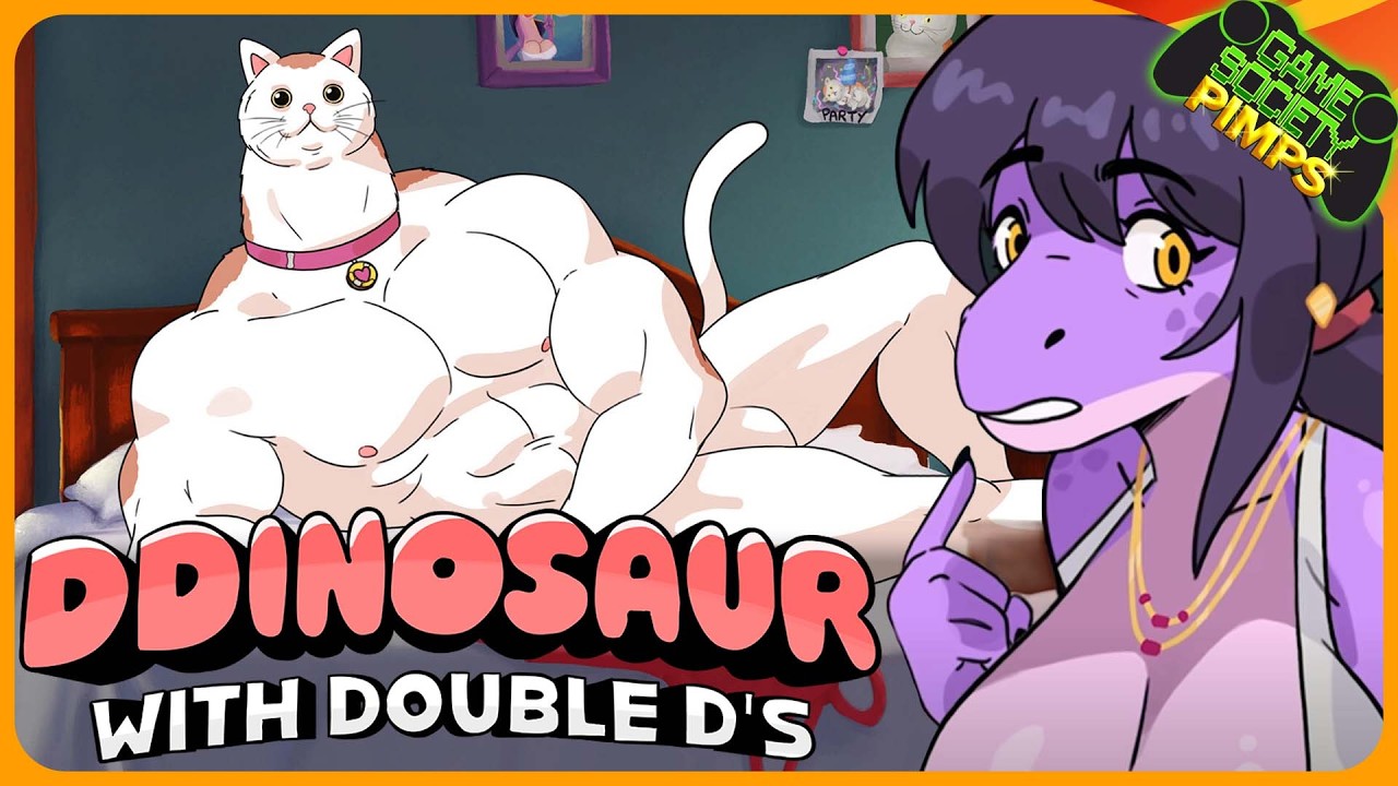 Parody Game About Romance, Secrets, and a Dinosaur | DDinosaur with Double D's