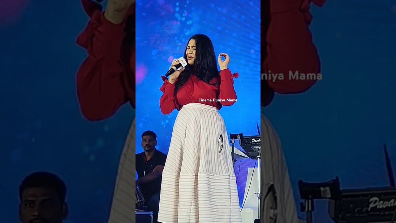 Geetha Madhuri Sang Mind Blowing Song On Stage | Telugu Indian Idol season 3 | #yt #ytshorts