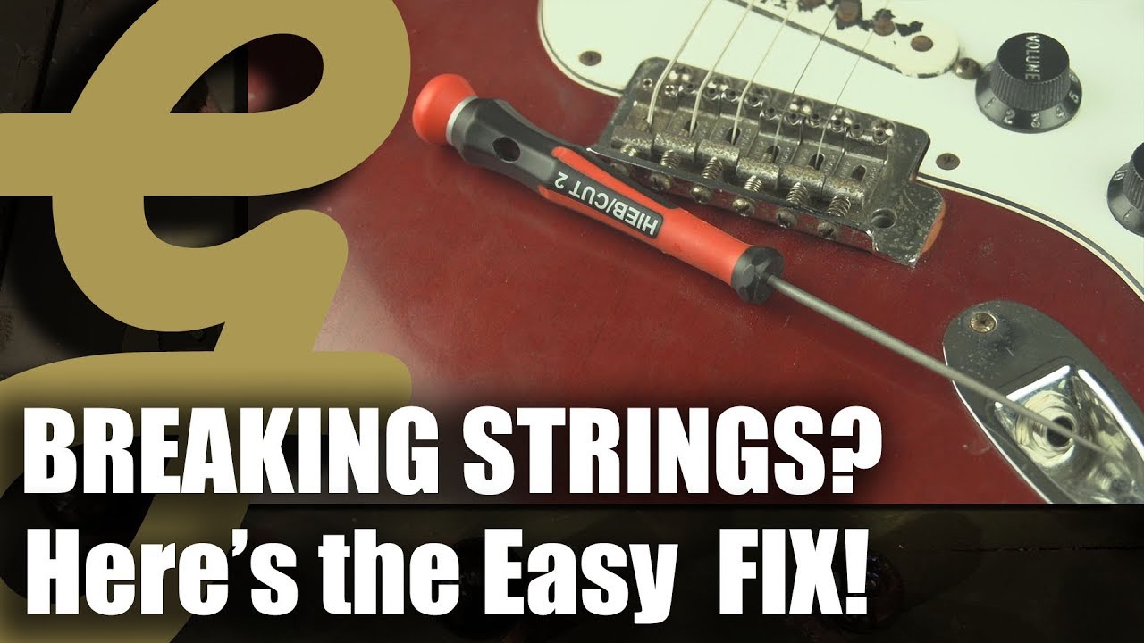 Breaking Strings at Bridge? Here's the Easy Fix!
