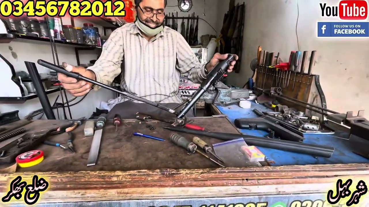 How to repair SL 900 S side lever air gun By Shah G Official
