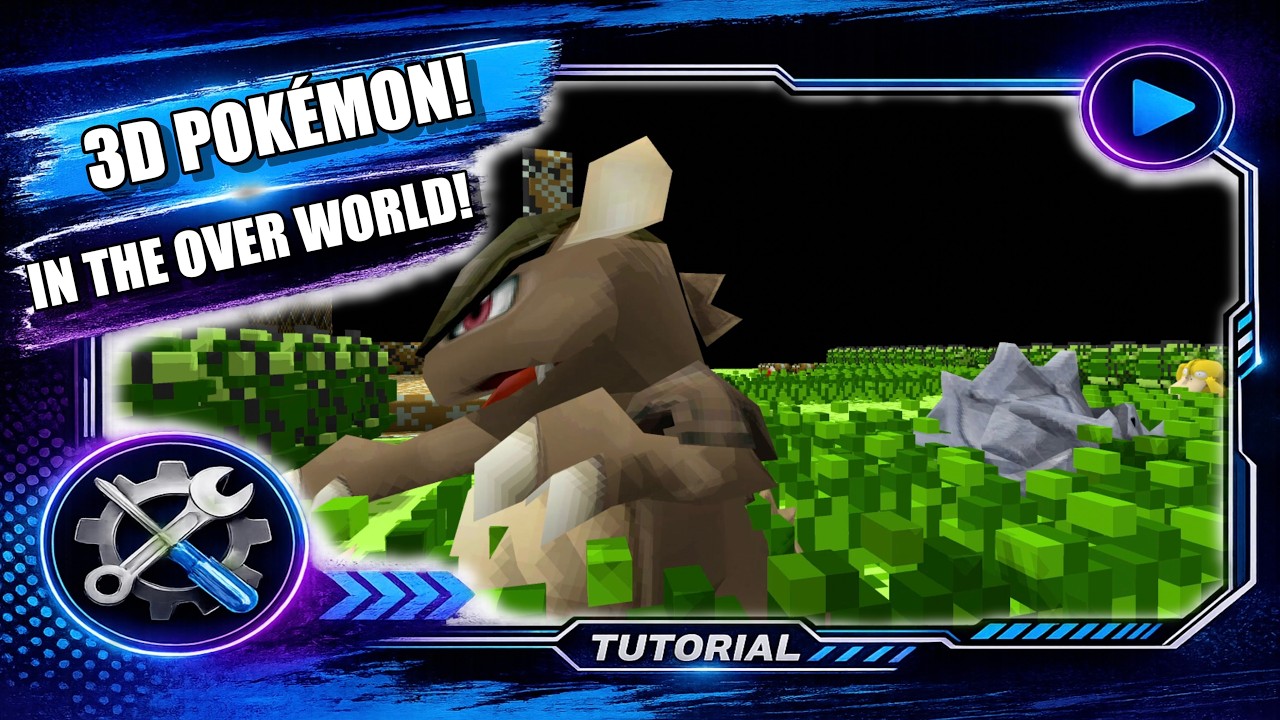 Pok&eacute;mon Gen1 Recomp Just Got 3D Pok&eacute;mon Stadium Models in the Overworld!
