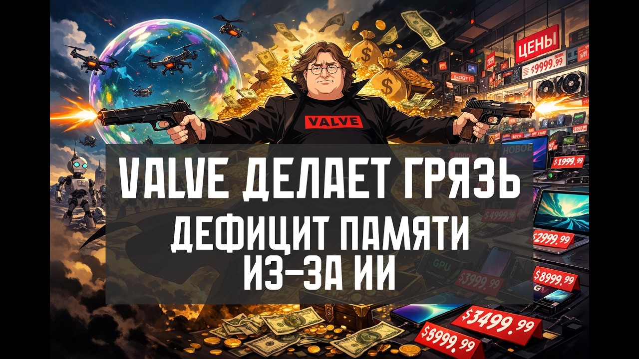 Valve делает грязь, такую хорошую что дайте две