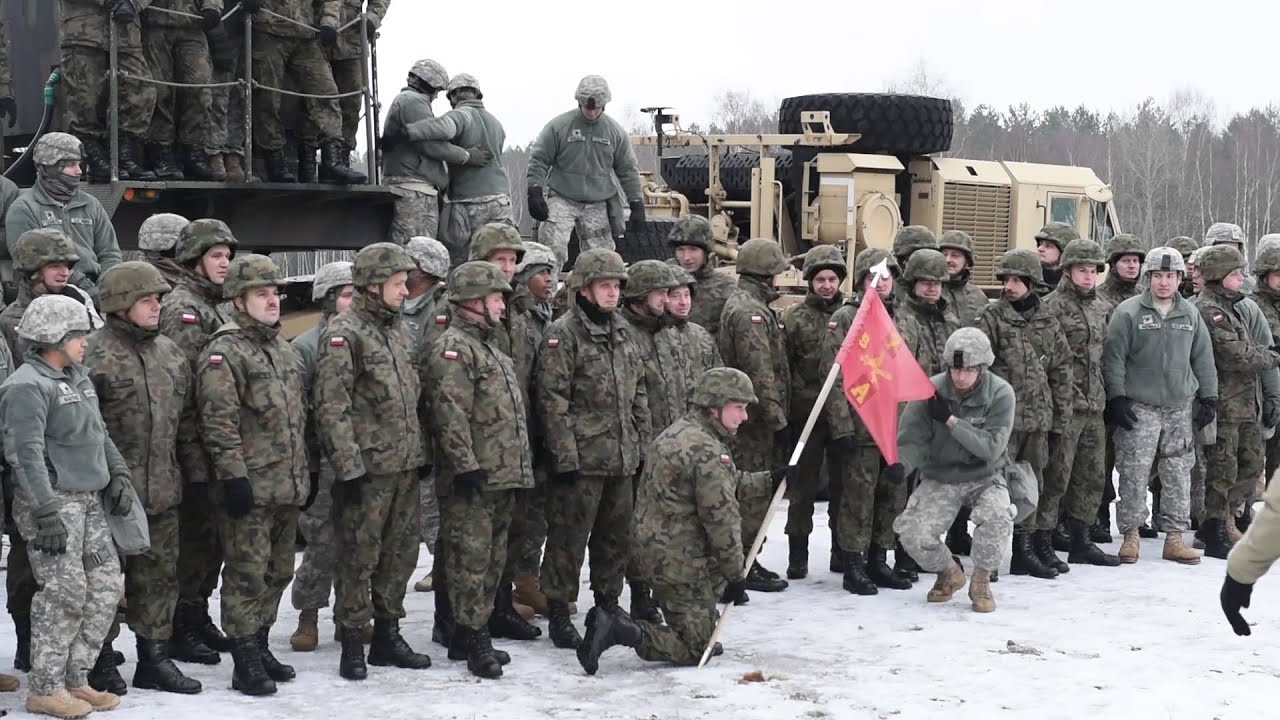 Patriot Missile Training in Poland, B-Roll
