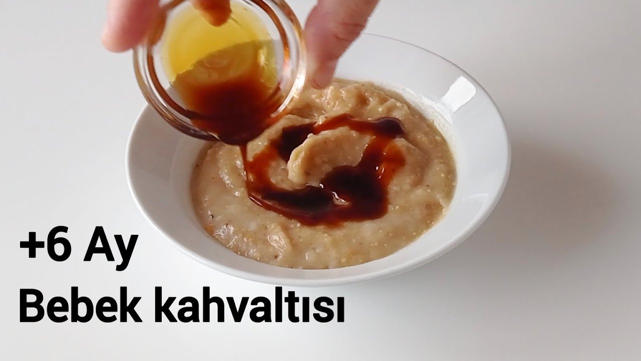 +6 Ay KİLO ALDIRAN BEBEK KAHVALTISI 💯doyurucu ve besleyici mama | Ek gıda pirin&ccedil; unu kahvaltı tarifi