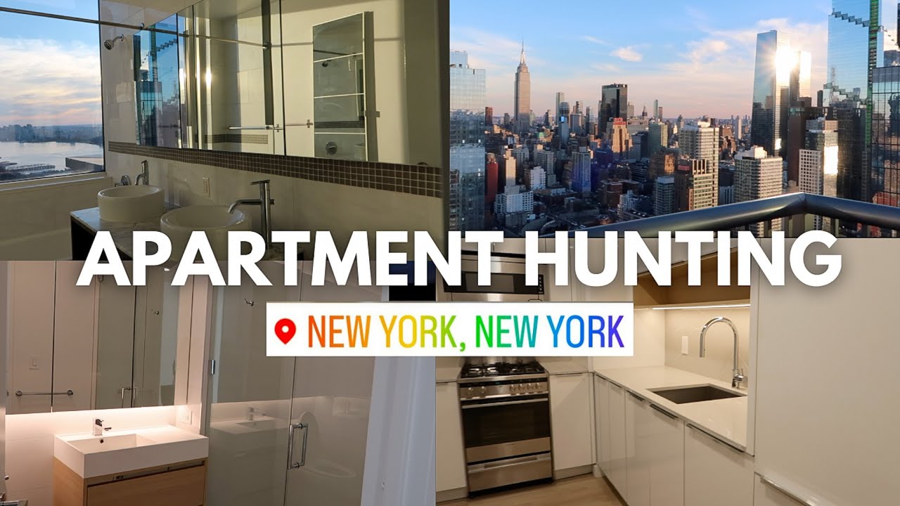 NEW YORK CITY APARTMENT HUNTING: touring 1 bedroom apartments in Manhattan, Brooklyn, Jersey City