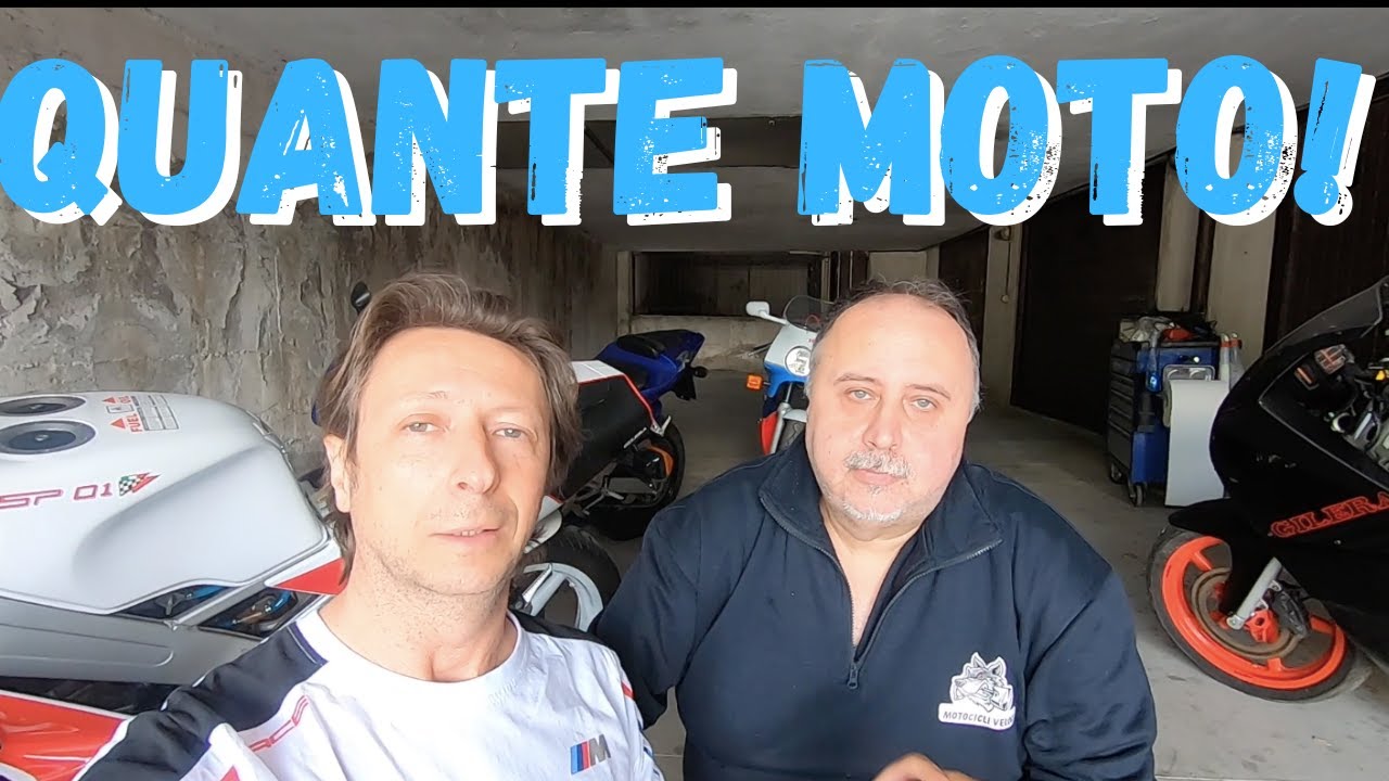 LA COLLEZIONE DI MOTO DI LUCIANO