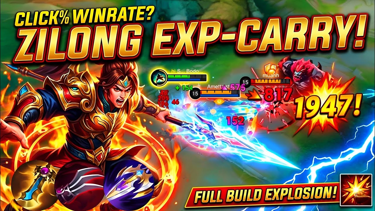 ZILONG GOD MODE ACTIVATED 🔥 ENEMIES CAN'T ESCAPE