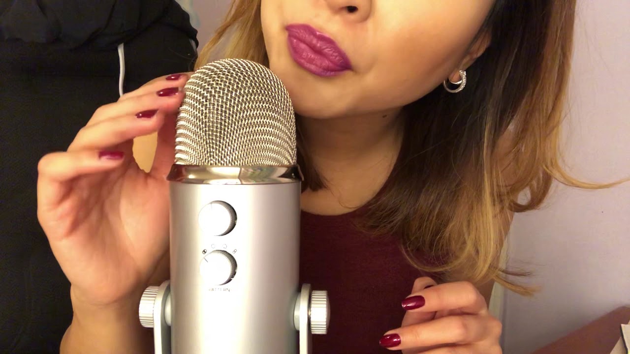ASMR | random fast hand movements, aggressive tapping and inaudible whispering