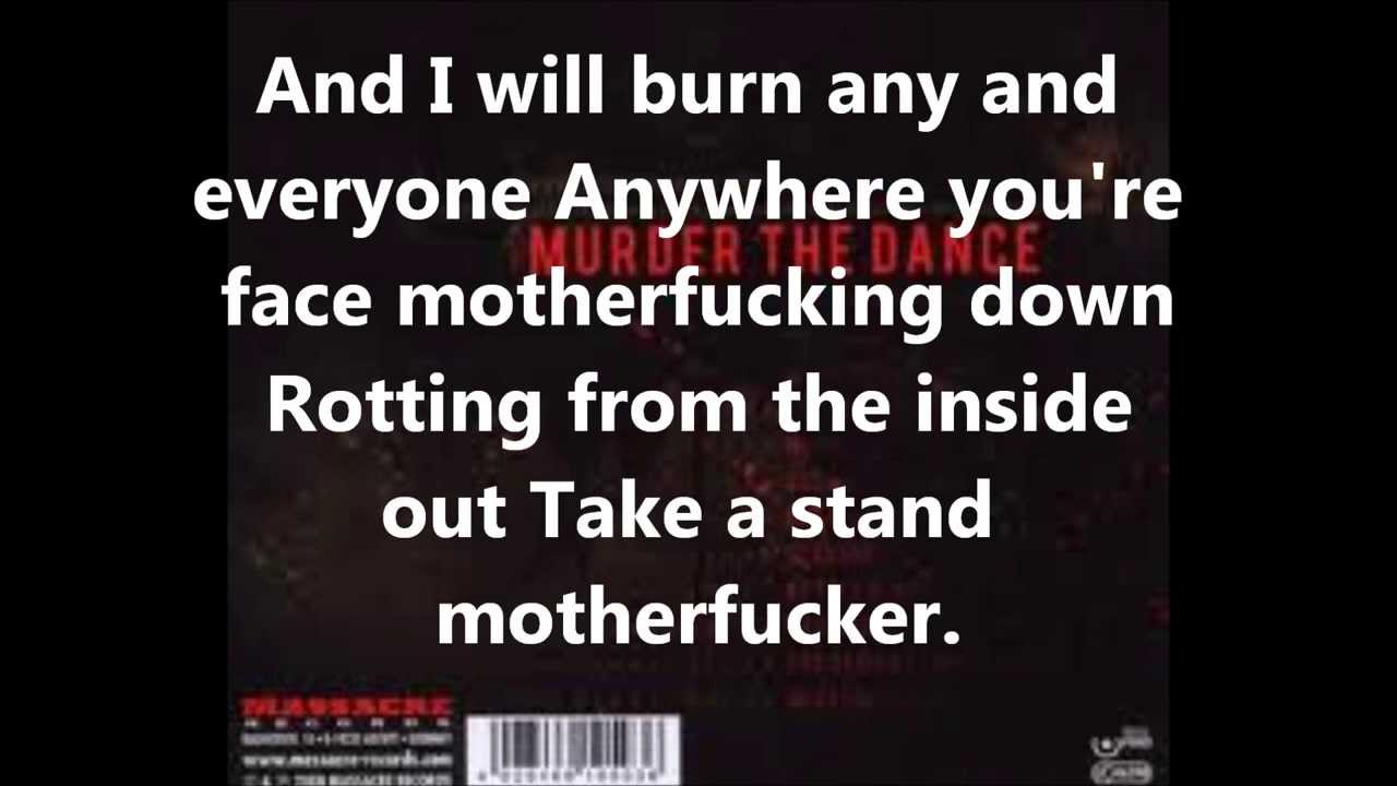 bleed the sky - murder the dance (HD) with lyrics!