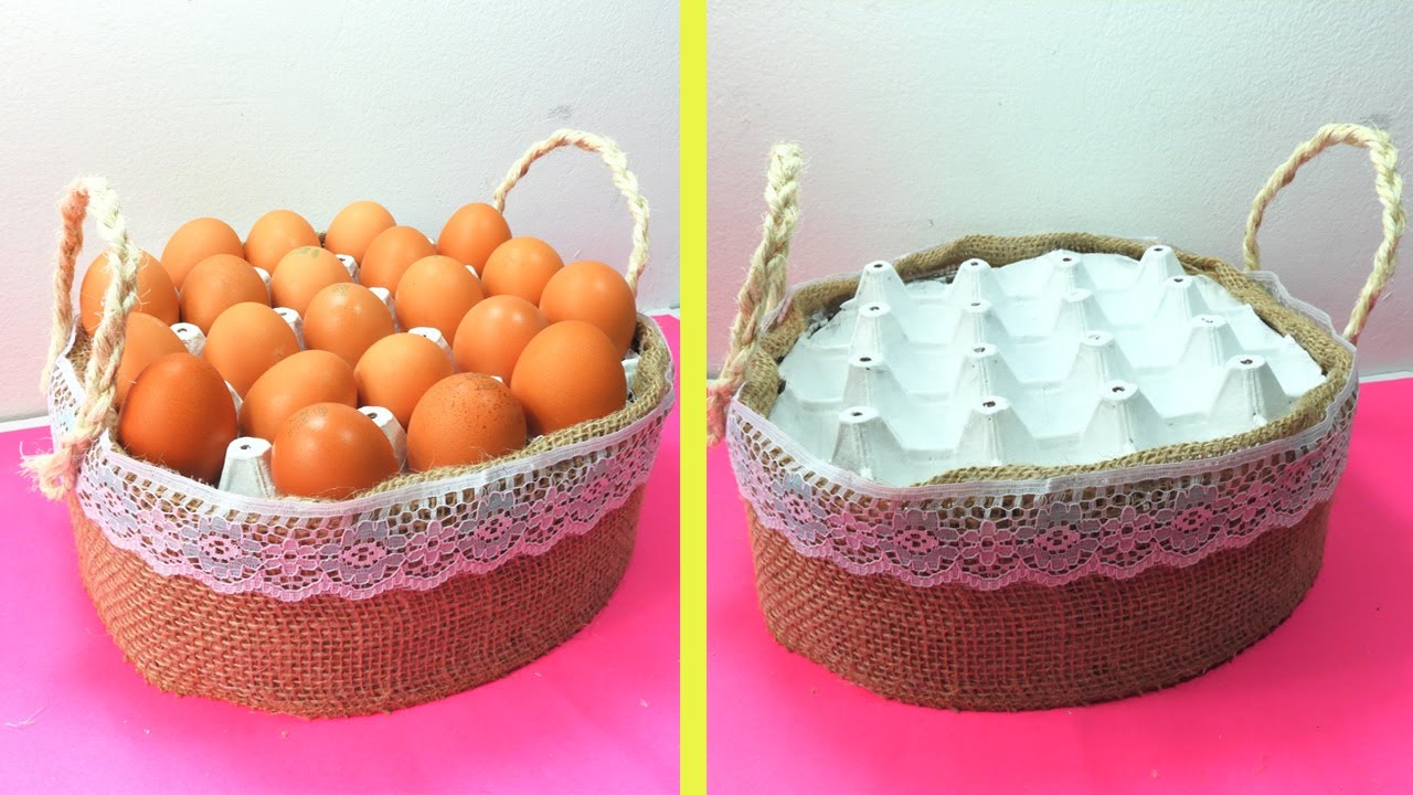 PORTA HUEVOS RECICLADO 🥚 IDEAS PARA LA COCINA ☺️