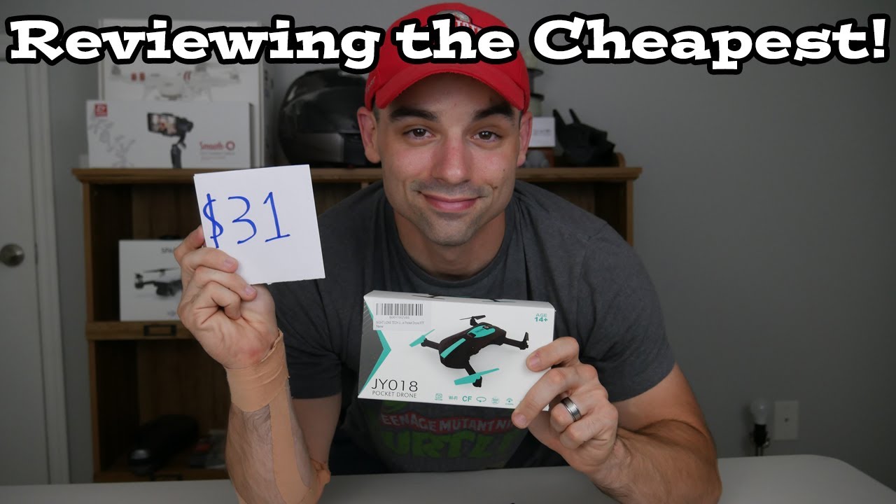 Reviewing the Cheapest Folding Selfie Drone on Amazon!