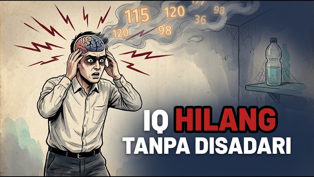 SAINS DEHIDRASI: TURUNNYA IQ DAN KOGNISI HANYA KARENA KURANG MINUM 1% !