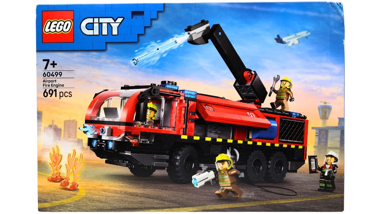 LEGO City 60499 Пожарная машина аэропорта (быстрая сборка)