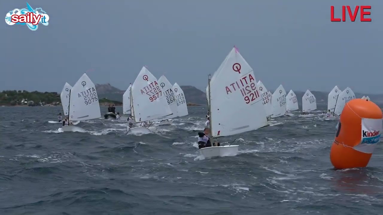 Optimist Kinder Arzachena: Diretta domenica 5