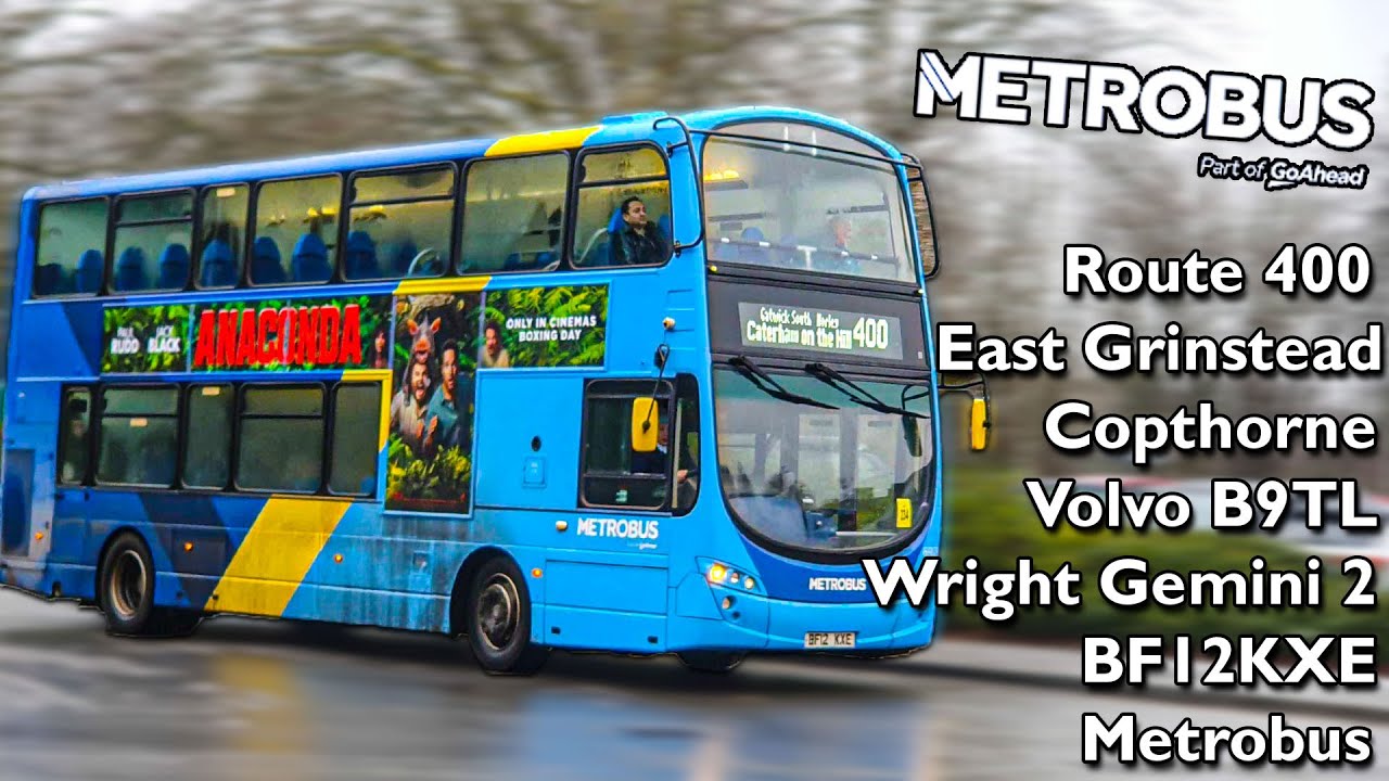 Metrobus | BF12 KXE 6923 | Route 400 | Volvo B9TL ZF