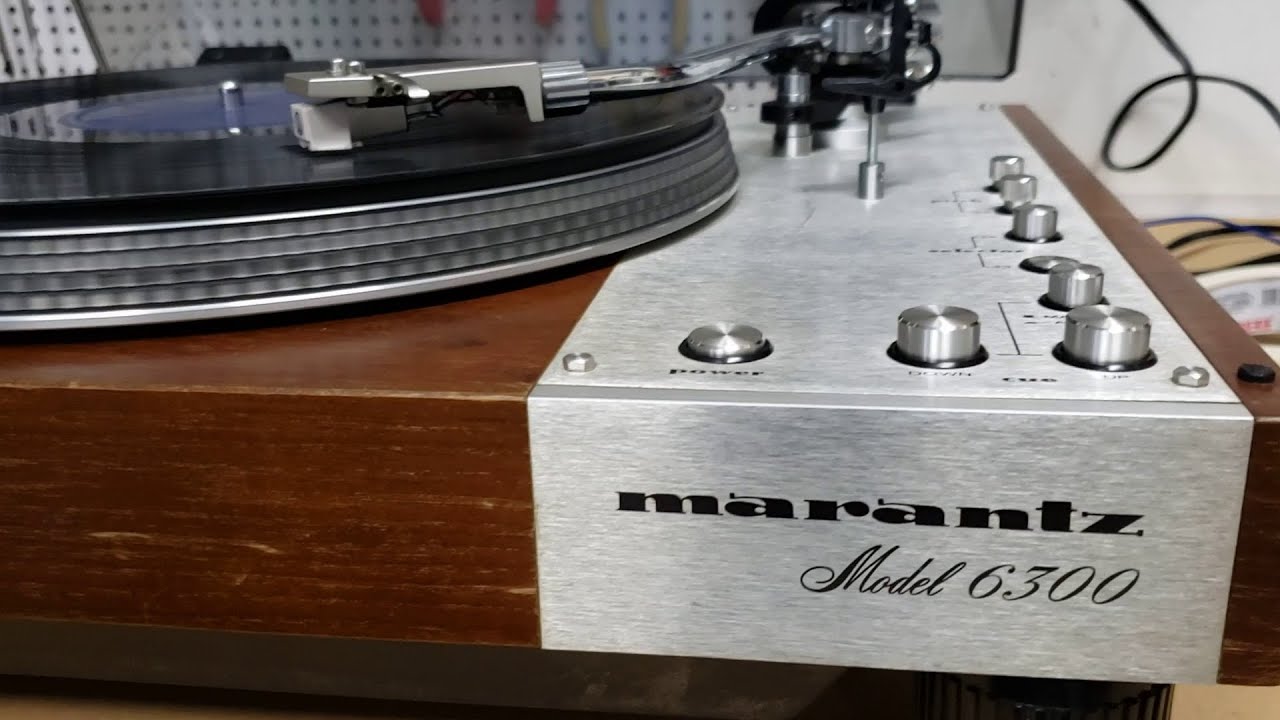 Marantz Model 6300 não tinha problema nenhum...