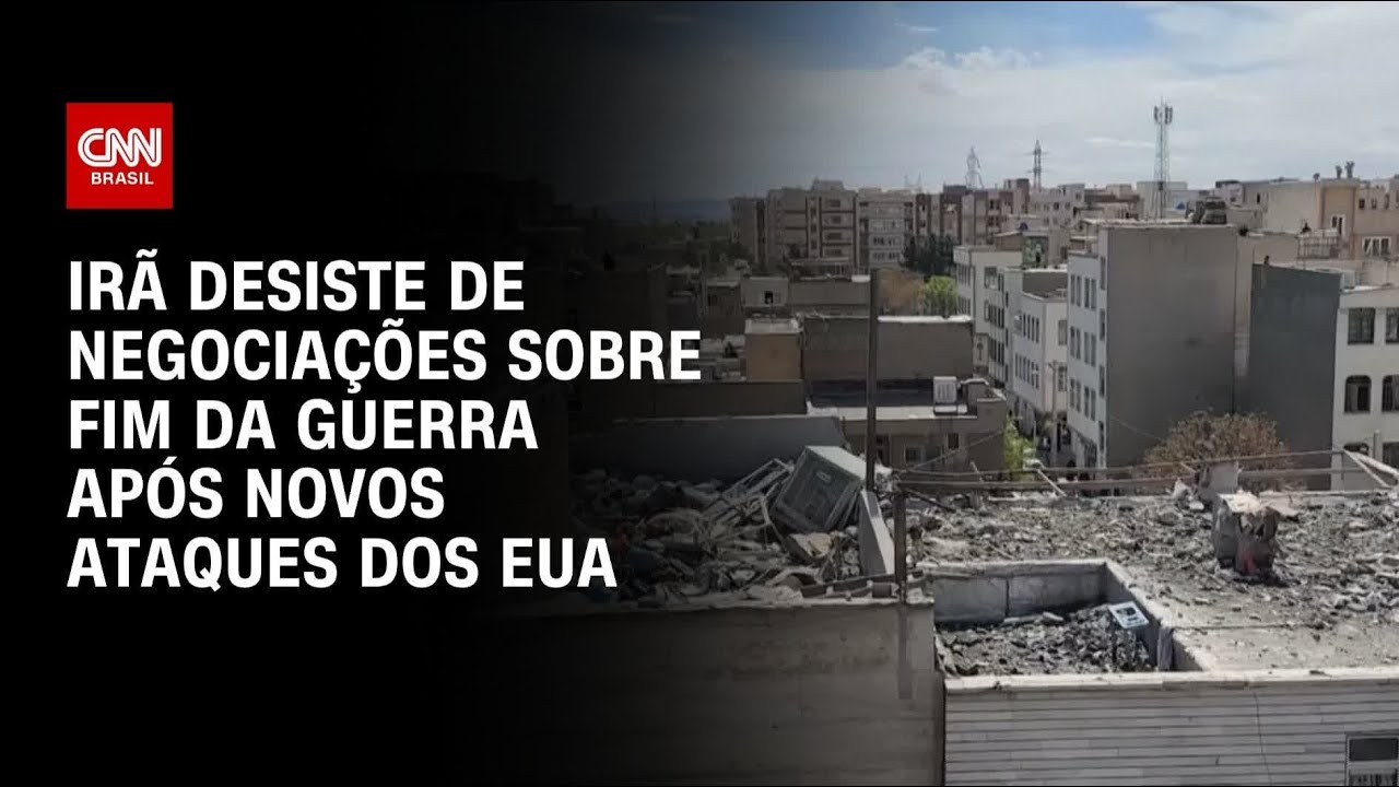 Guerra no Oriente M&eacute;dio: Ir&atilde; desiste de negocia&ccedil;&otilde;es com os EUA ap&oacute;s novos ataques | HORA H