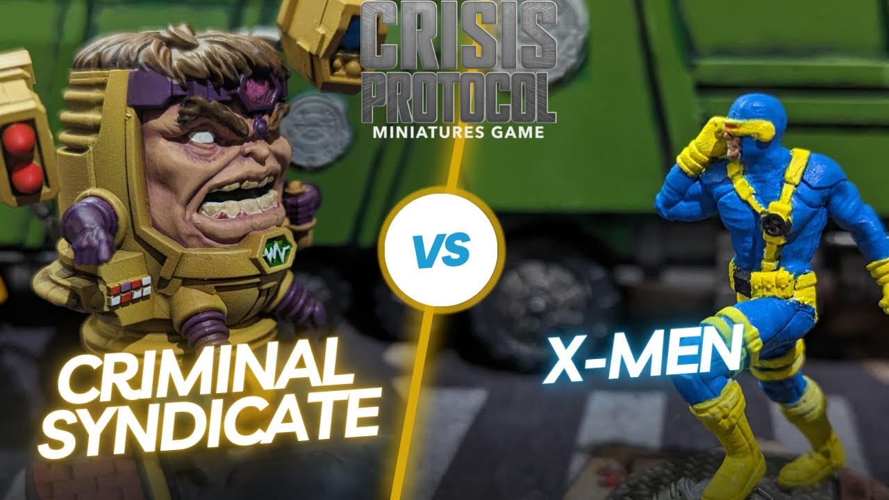 X-Men Vs Criminal Syndicate ~ Marvel Crisis Protocol Battle Report #41