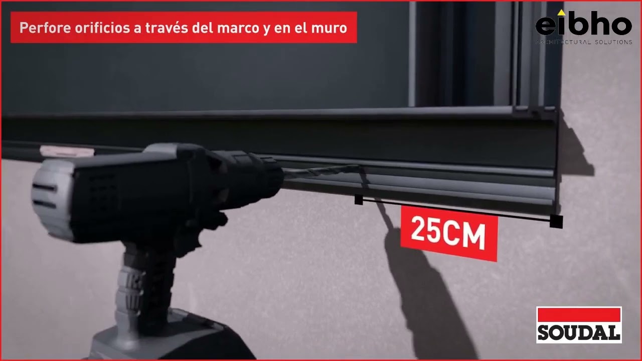 Soudal: Cómo instalar el premarco de ventanas Soudaframe SWI  -Soudal España