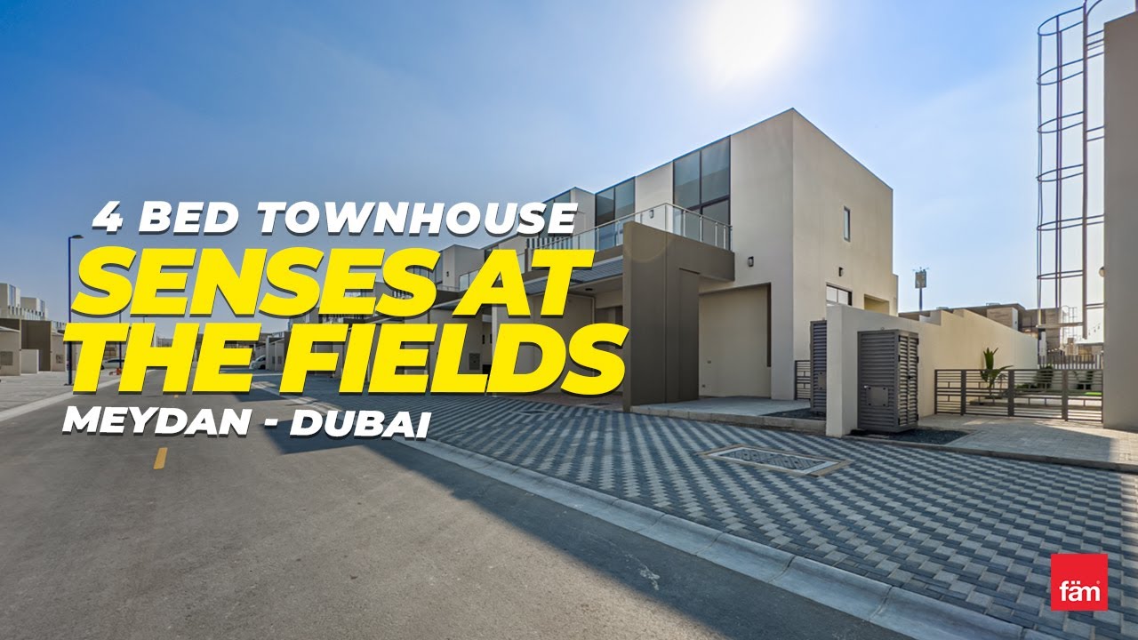 Spacious 4 Bed Townhouse Senses at the Fields, Meydan - Dubai