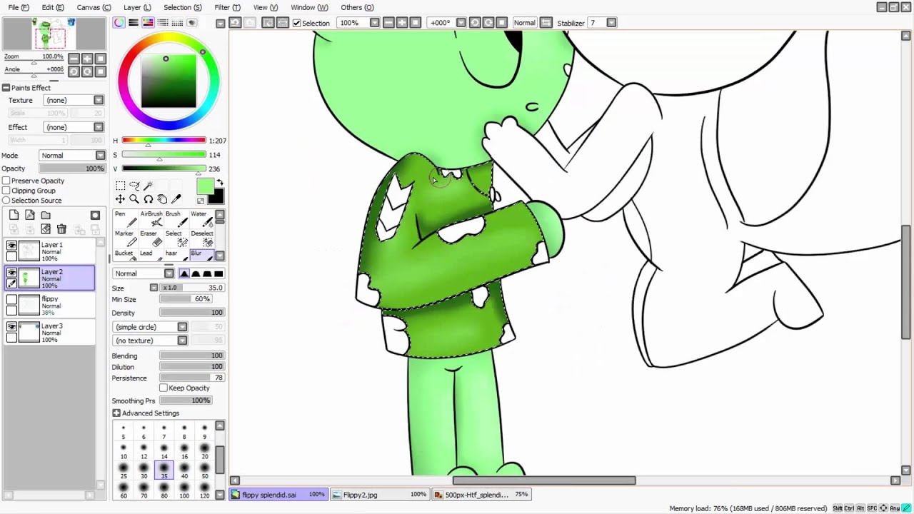 Flippy x Splendid Speedpaint
