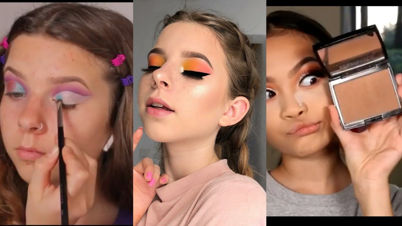 NIÑAS MAQUILLANDOSE COMO PROFESIONALES #11😱/GIRLS MAKING UP AS PROFESSIONALS [2019 ]