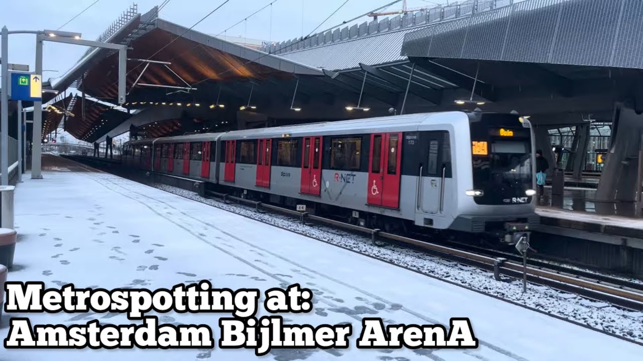 Metro’s at Amsterdam Bijlmer ArenA