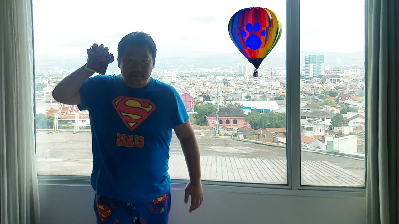 How to draw a hot air balloon 