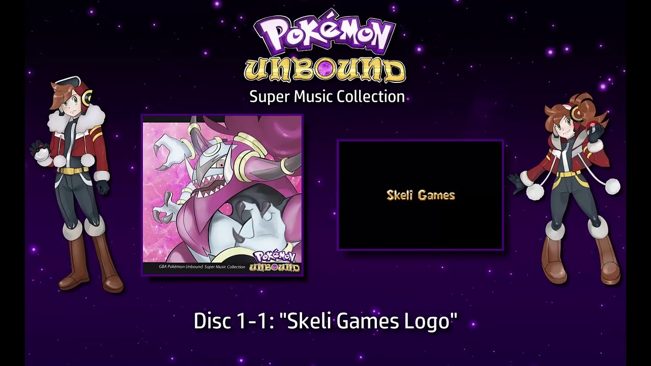 Skeli Games Logo - GBA Pok&eacute;mon Unbound: Super Music Collection