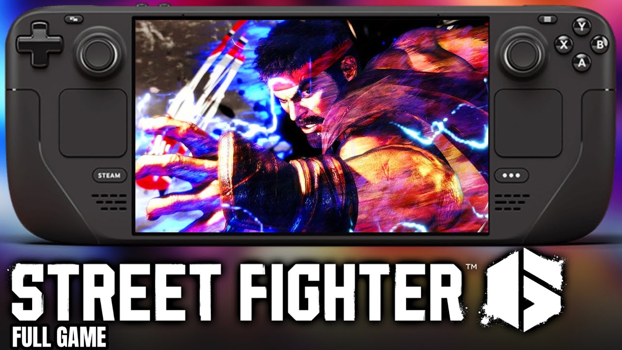 Street Fighter 6 on LCD Steam Deck - 60 FPS Best Settings