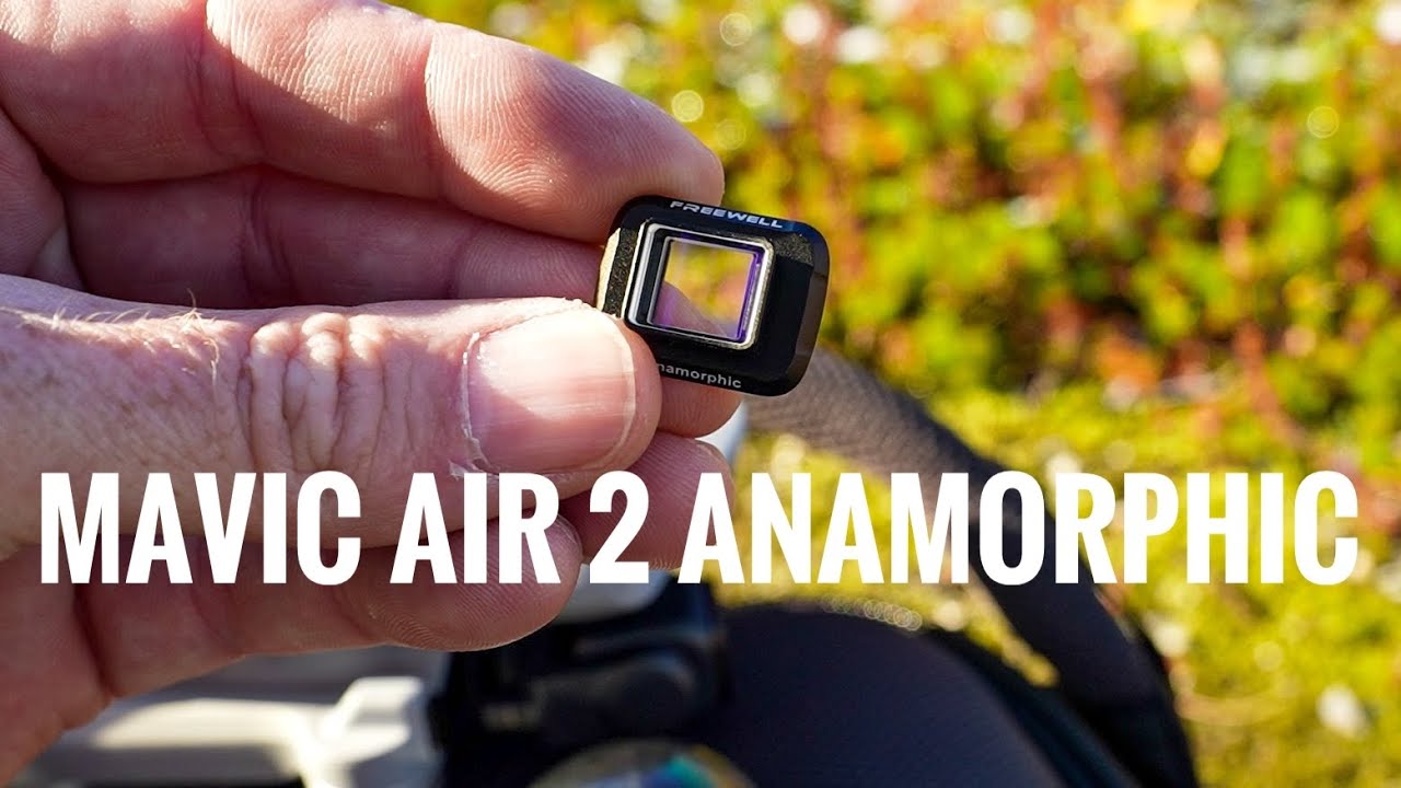 Mavic Air 2 Anamorphic Lens from Freewell