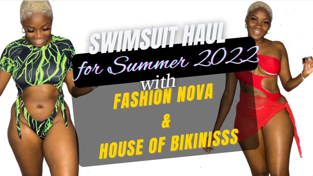 SWIMSUIT HAUL | SUMMER 2022 | HOUSEOFBIKINISSS & FASHION NOVA HAUL | COCO VIVRE