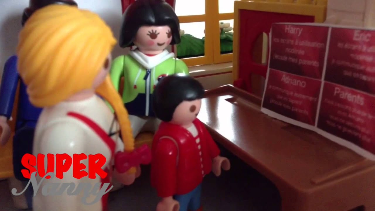Super Nanny playmobil - épisode 2 - une famille adicte aux écrans /HD1080p/