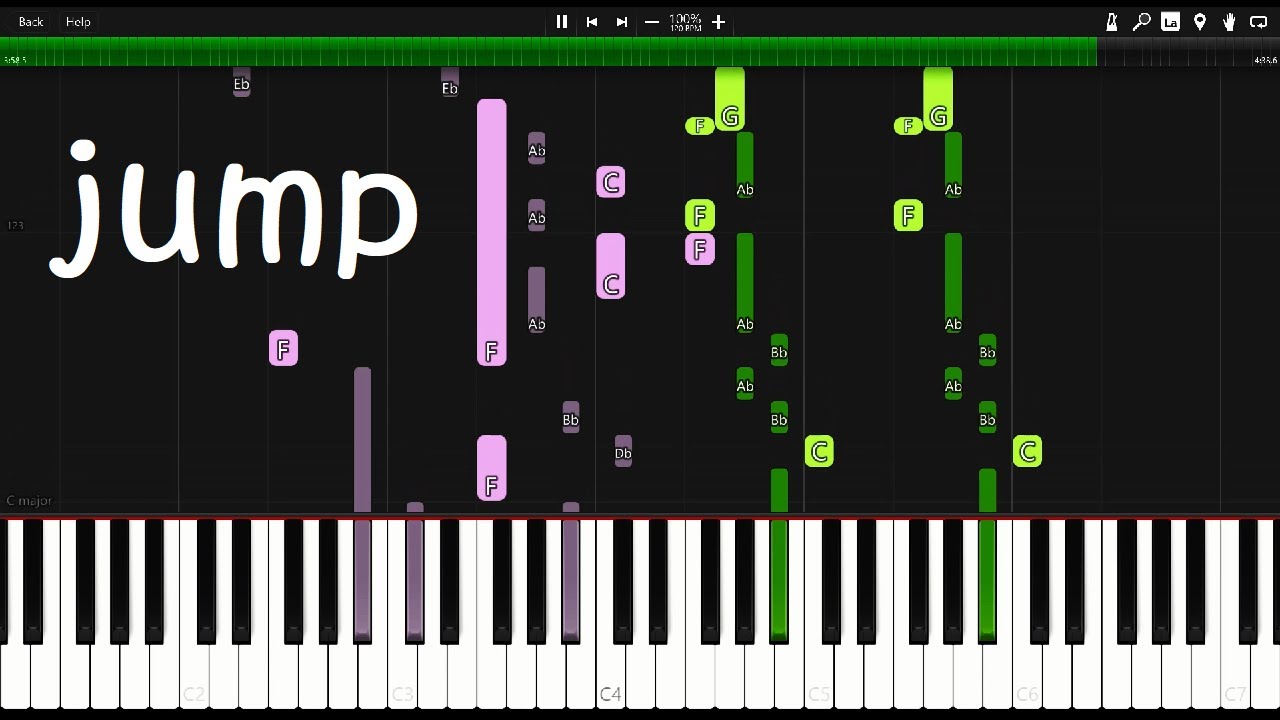 Laura Shigihara - Jump (piano arrangement)
