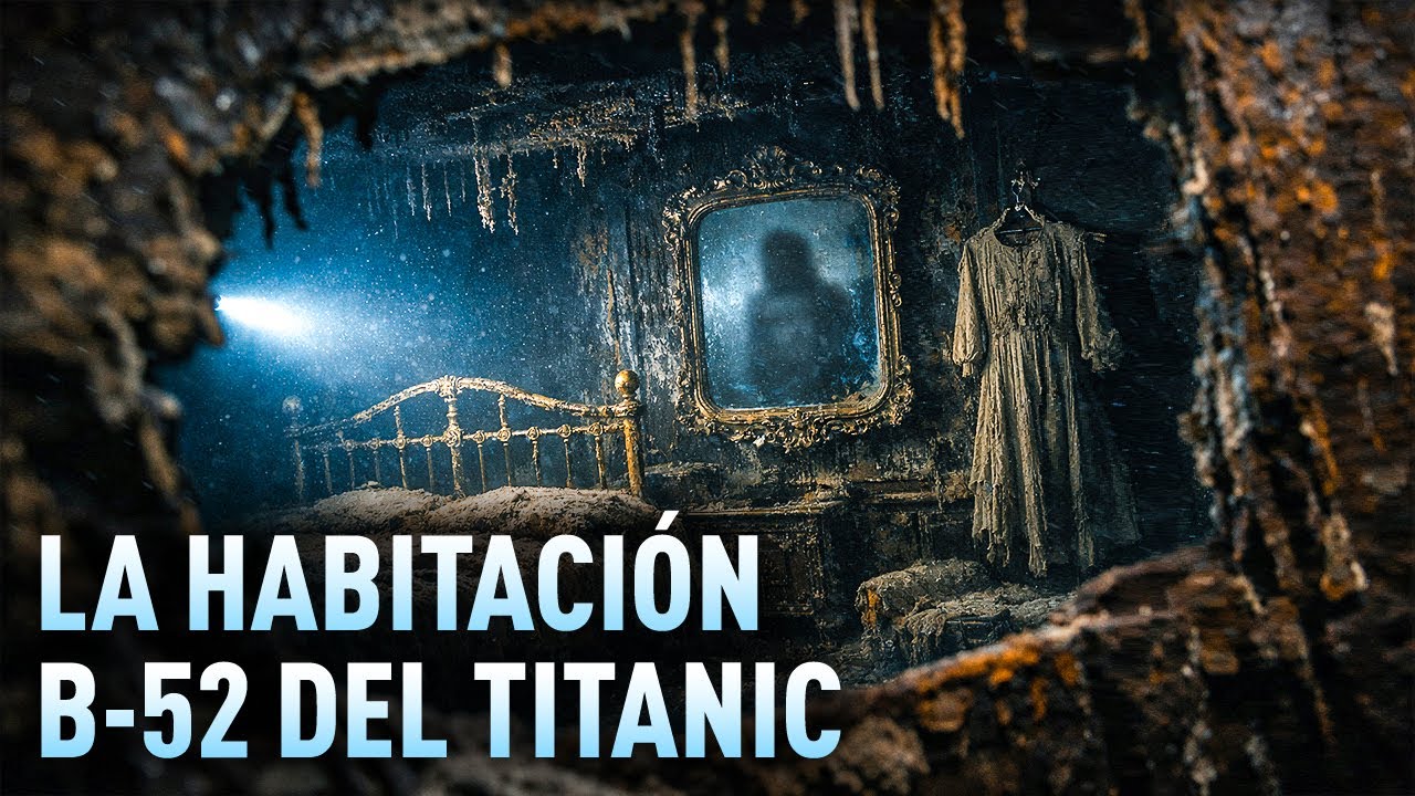 Dentro del Titanic: Encontramos una habitación que todavía está 
