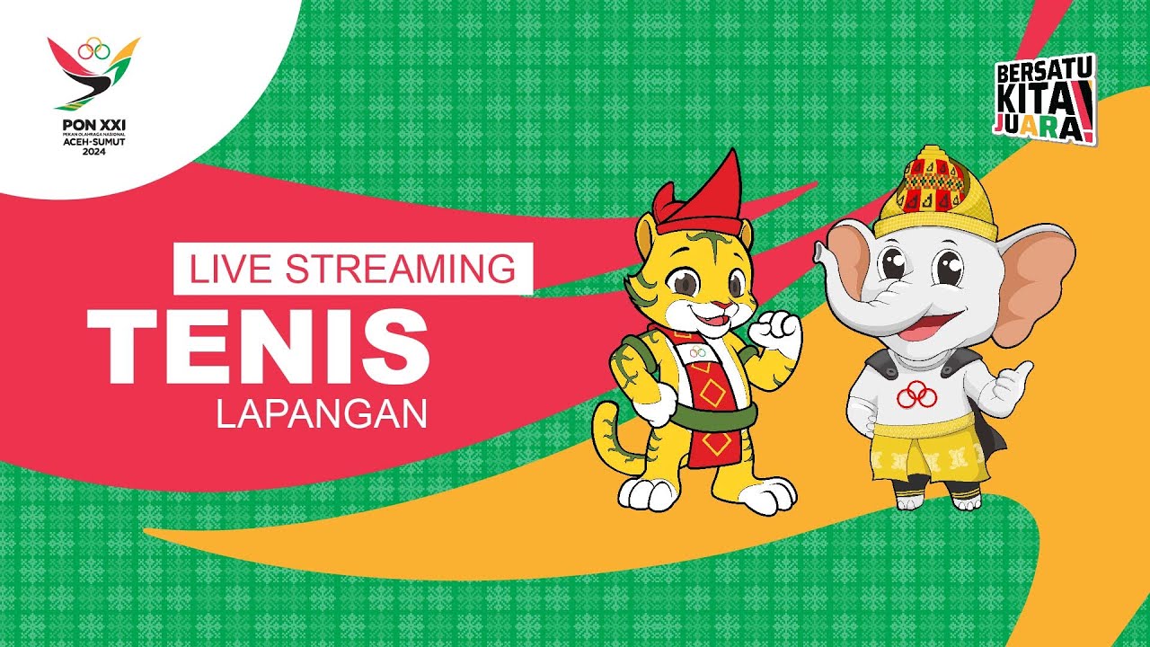 Final Tenis PON 2024 Aceh-Sumut - (Live)