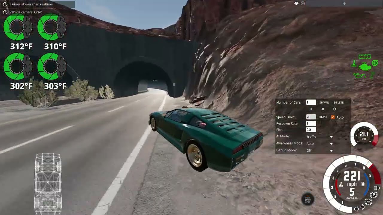 BeamNG drive  game glith