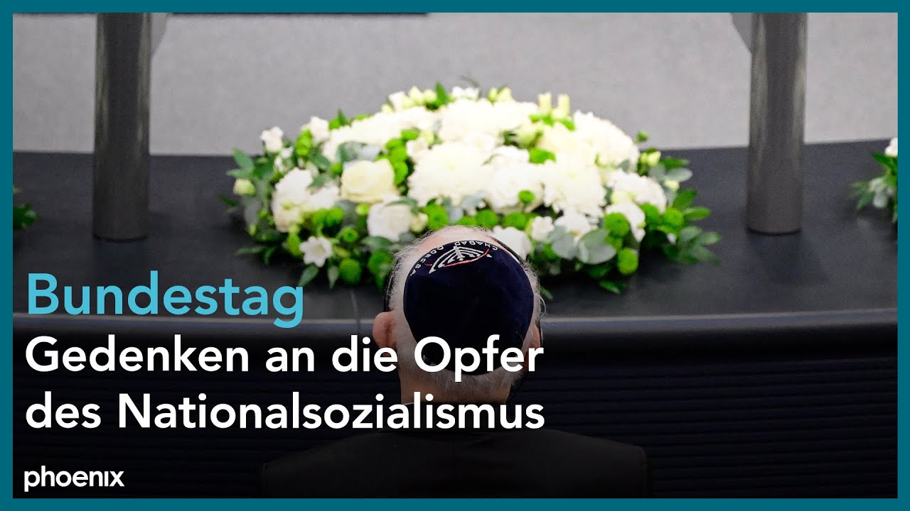Gedenkstunde im Bundestag für die Opfer des Nationalsozialismus | 29.01.2025