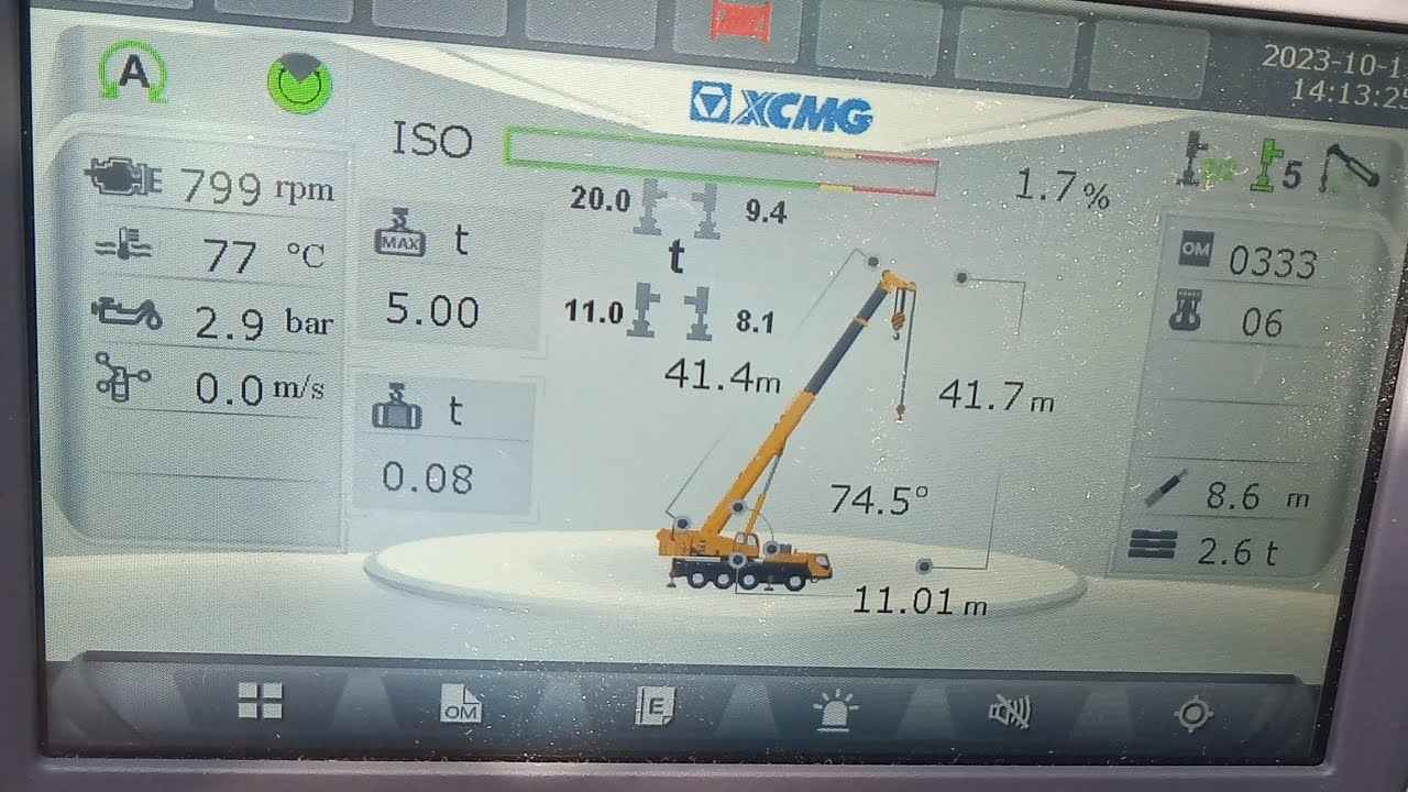 Guindaste XCMG XCT 70 BR