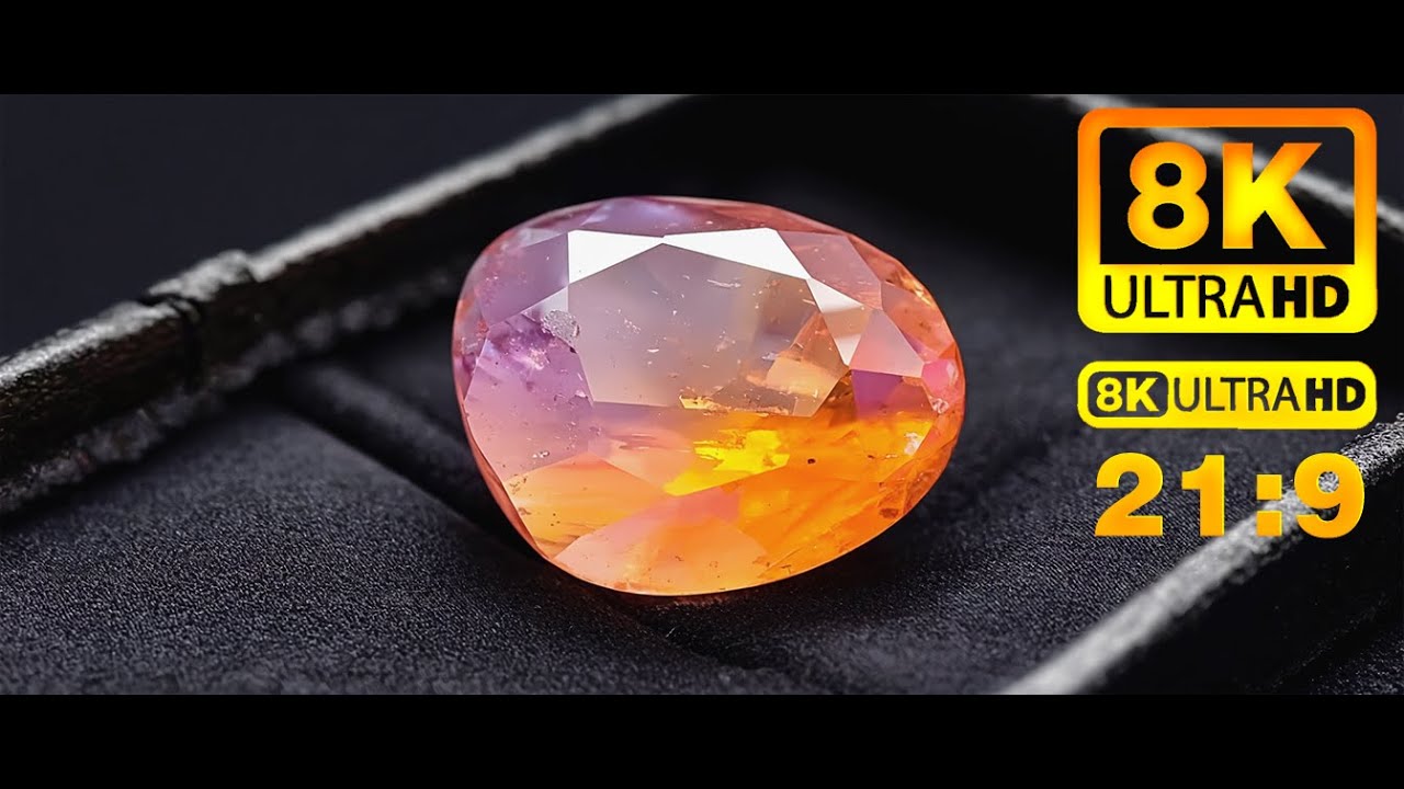 [21:9] Luxury Raw Gemstones - 8K ULTRAL HD