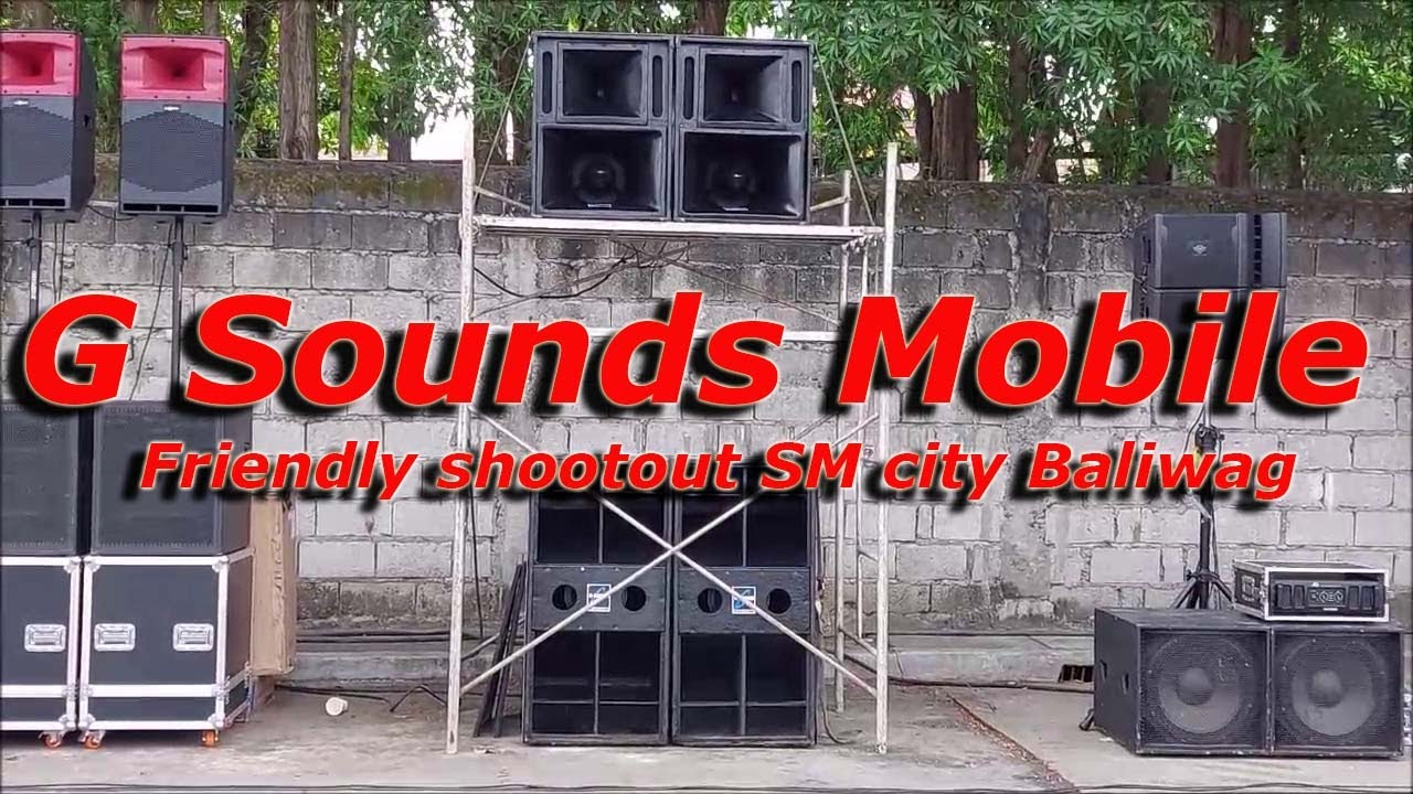 G Sounds SM city baliwag friendly shootout | Mobile DJ