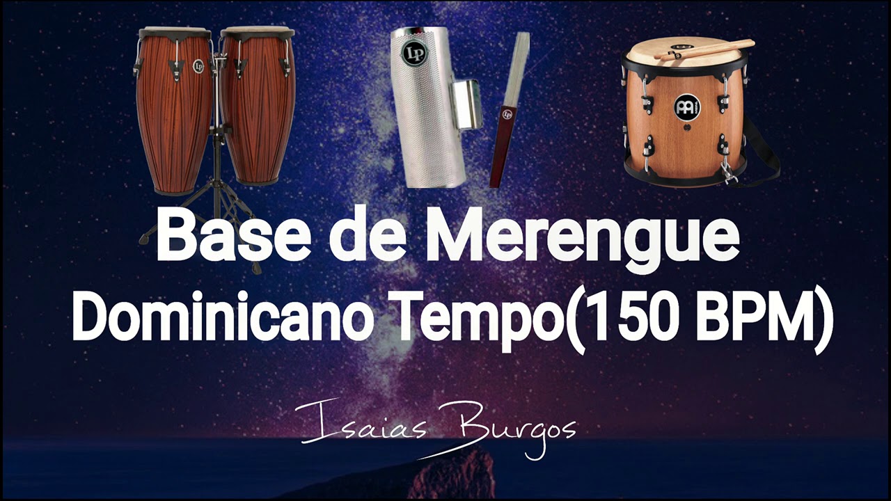 Base de Merengue Dominicano Tempo (150 BPM)