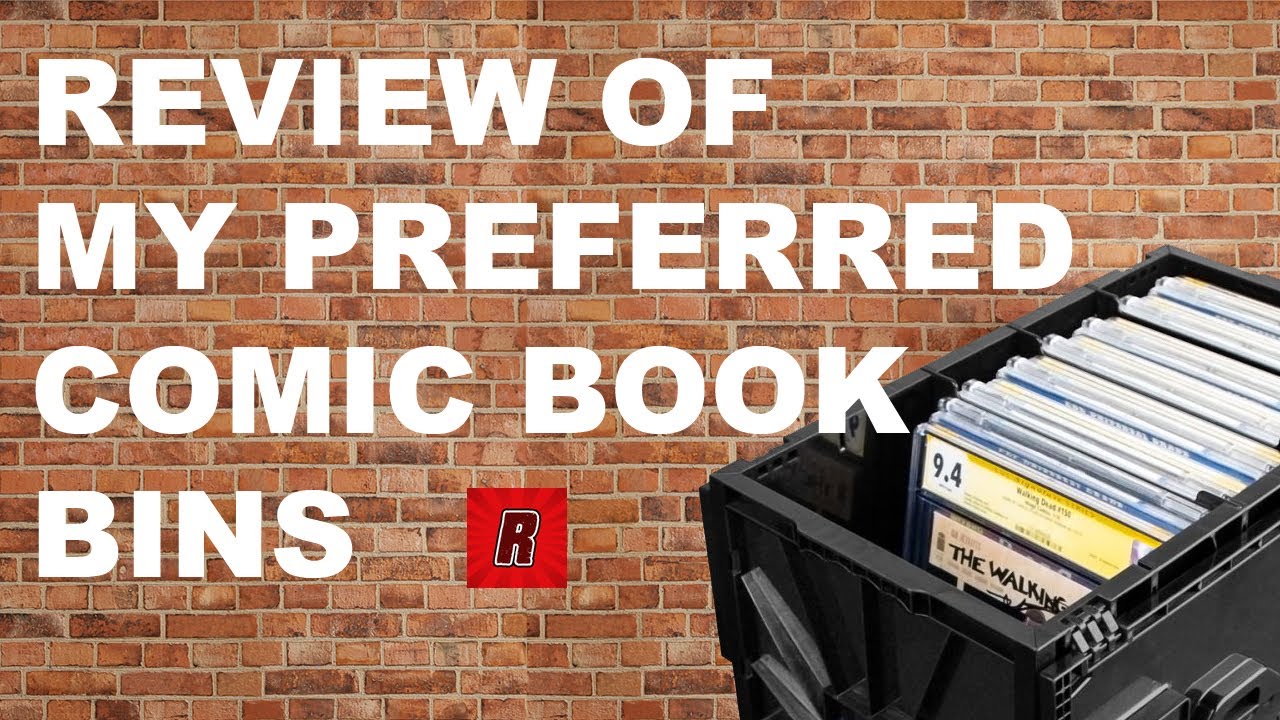 Graded Comic Book Bins | Product Review | BCW Supplies