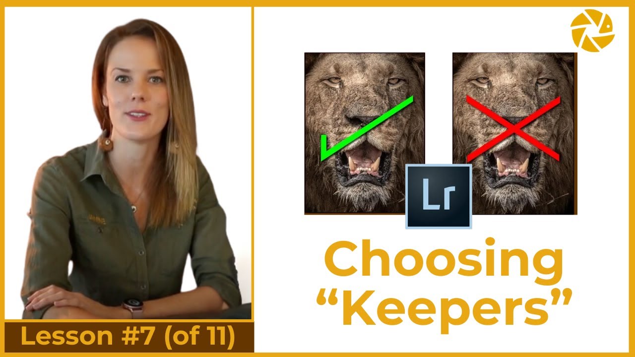 CHOOSING your KEEPERS! Culling your images!