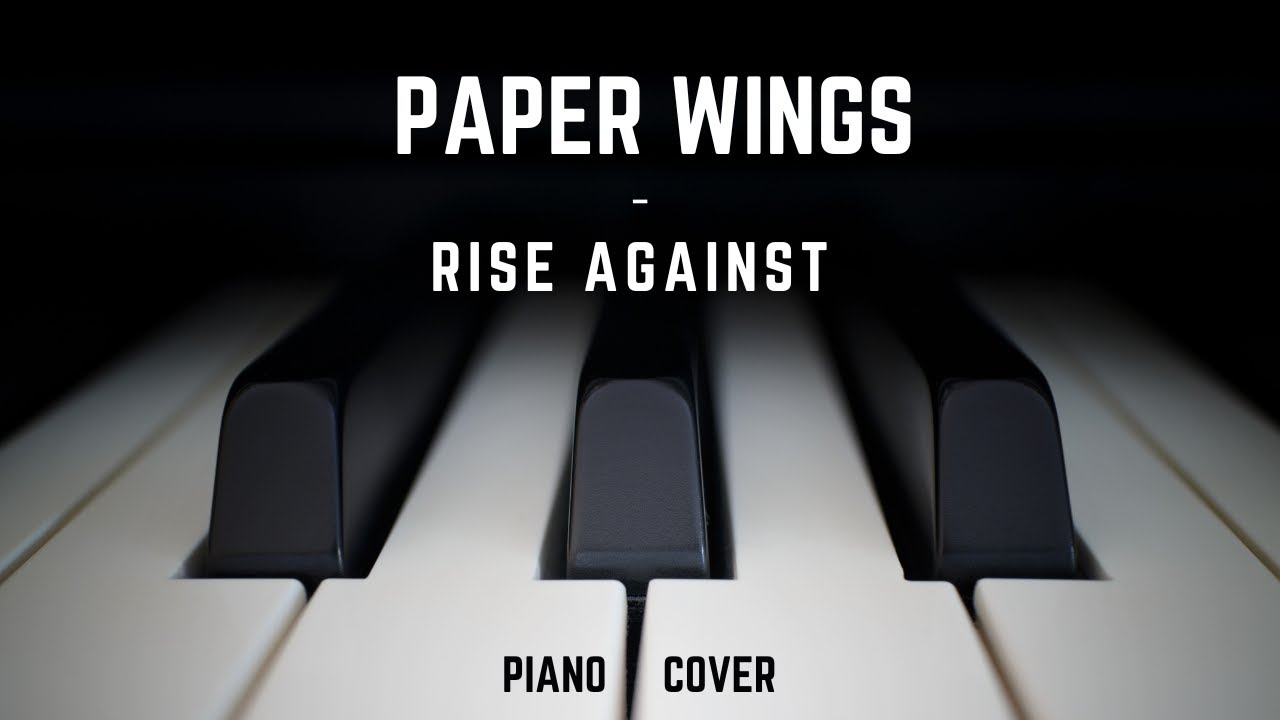 Paper Wings - Rise Against (Piano Cover)