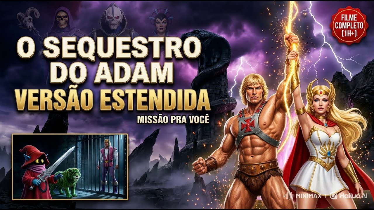 O SEQUESTRO DO ADAM (VERSÃO ESTENDIDA) 🔥 | She-Ra & He-Man | Filme Completo 1H+ | FanFilm PT-BR