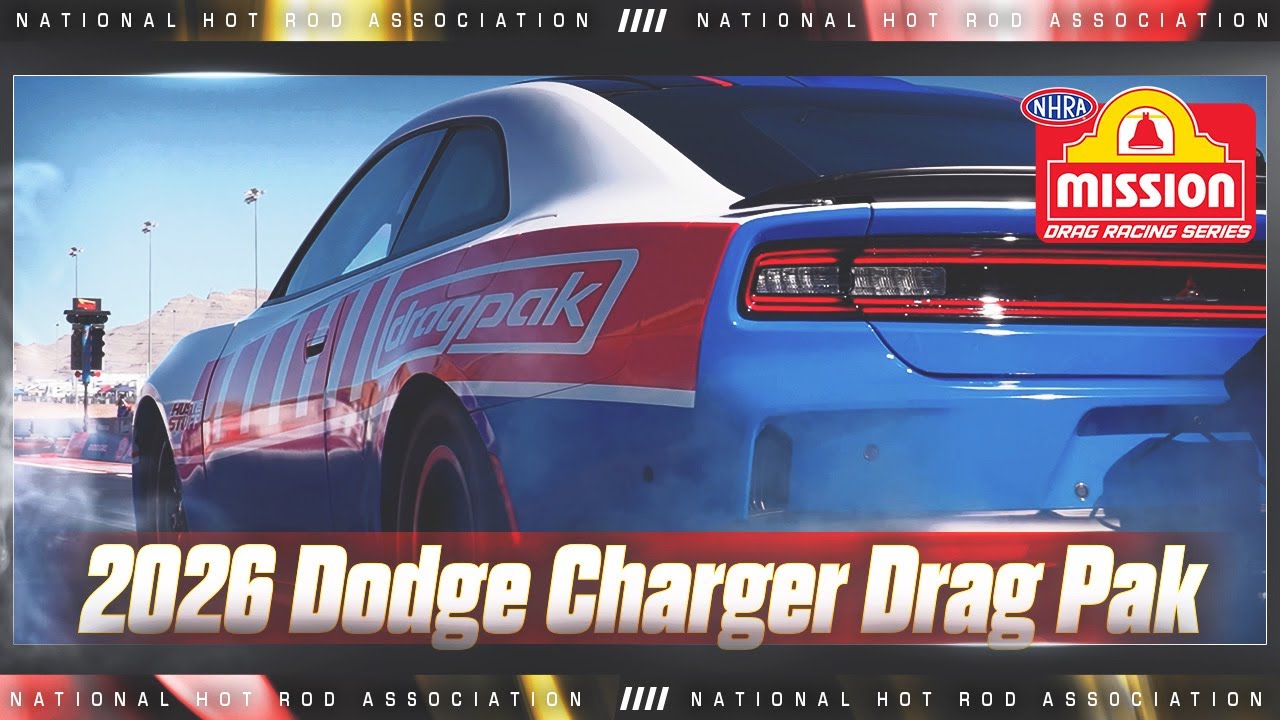 Dodge Charger Drag Pak 2026 года впервые принимает участие в Dodge NHRA Nevada Nationals