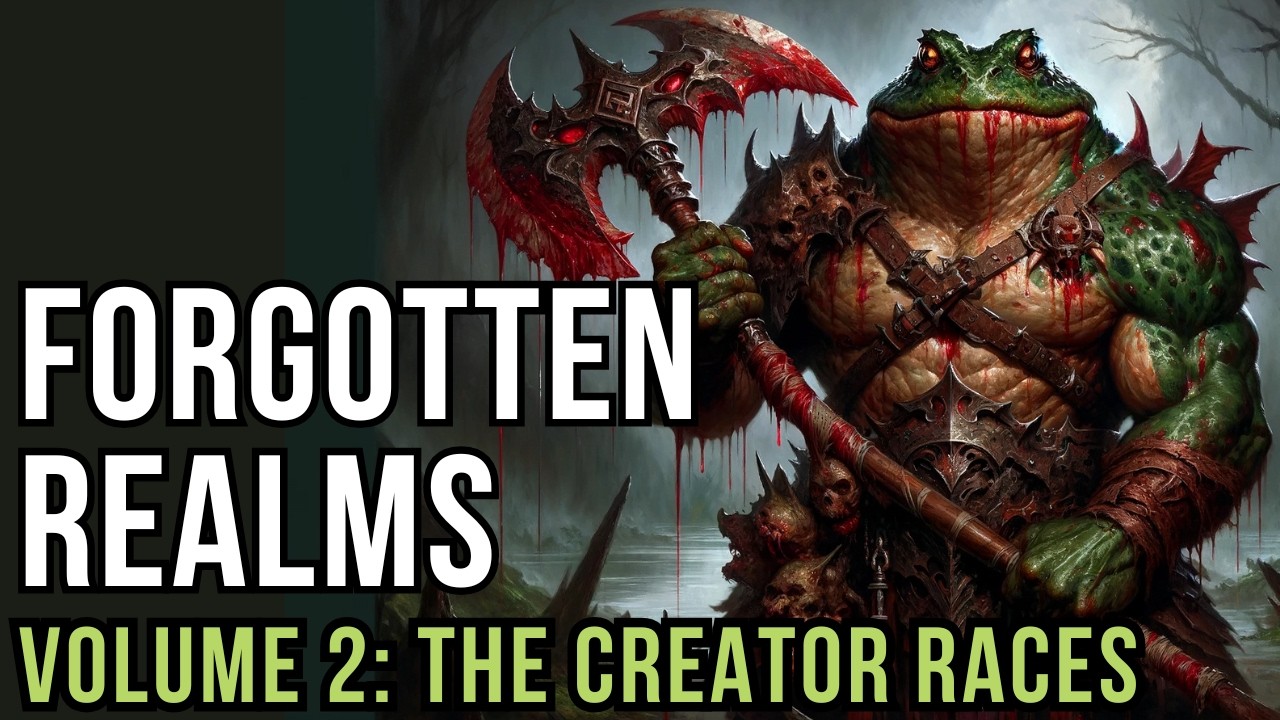D&D Lore: Forgotten Realms History - Volume 2 (Creator Races)